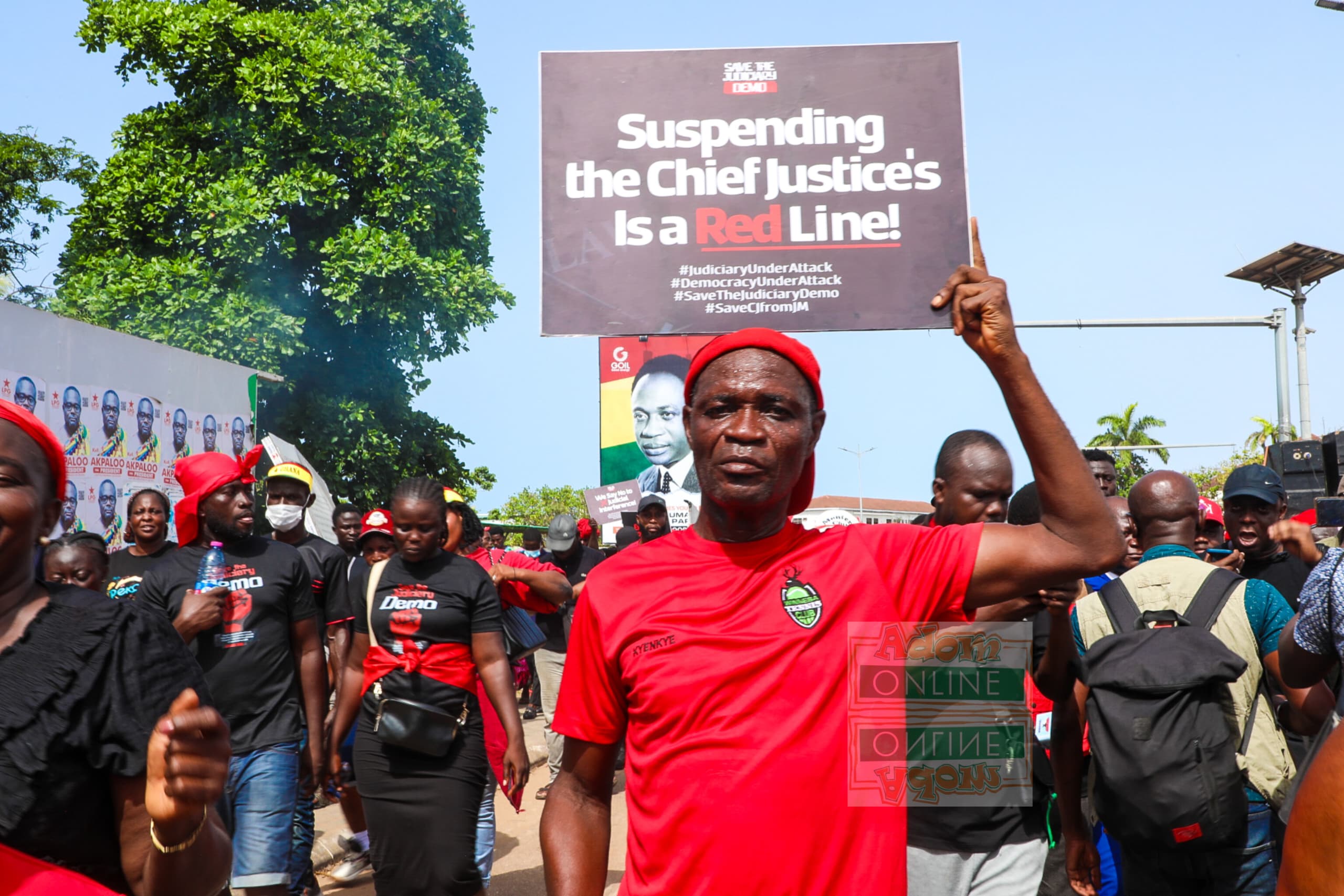 Demo against suspension of Chief Justice #SaveTheJudiciaryDemo
