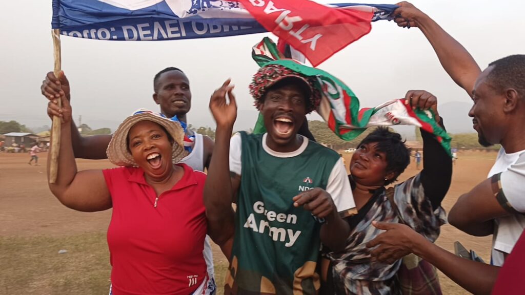 NDC and NPP unite through peace soccer match in Nkwanta South