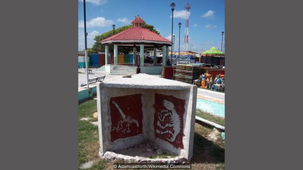 The small coastal town of Chicxulub Puerto is believed to be the centre of the impact crater (Credit: Credit: Adamcastforth/Wikimedia Commons)