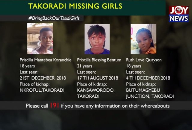 Kidnapped girls