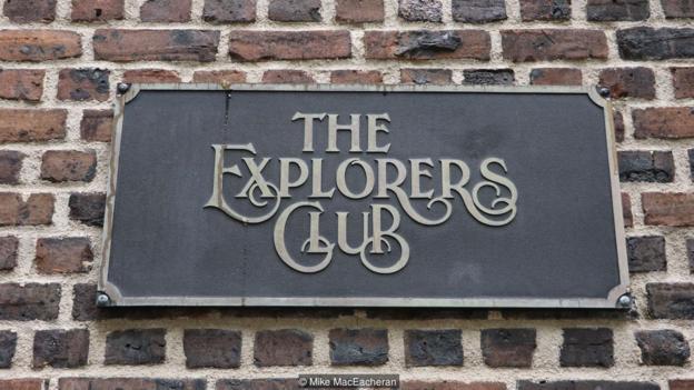 A townhouse in New York houses the headquarters of The Explorers Club (Credit: Credit: Mike MacEacheran)