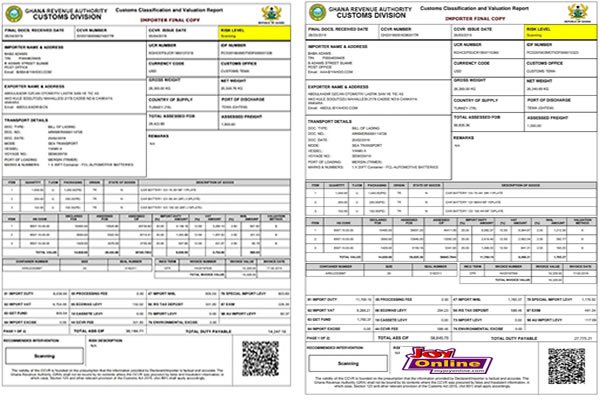 Benchmark values