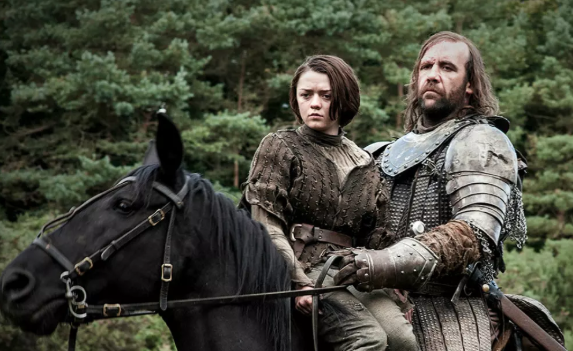 arya stark the hound