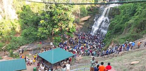 Image result for renovated kintampo waterfall