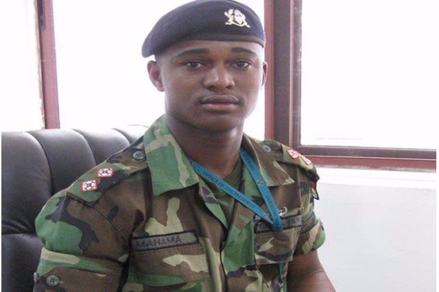 late Major Maxwell Adam Mahama