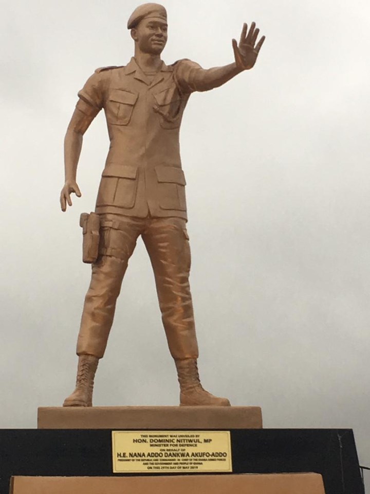 Major Mahama statue