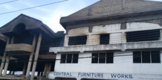 fire raze down furniture