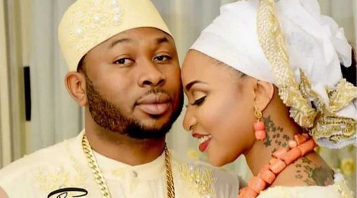 Tonto Dikeh and her ex-husband Olakunle Churchill