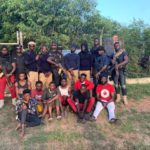 kidnappers with police