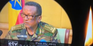 Gen Seare Mekonnen's death was confirmed by TV channels