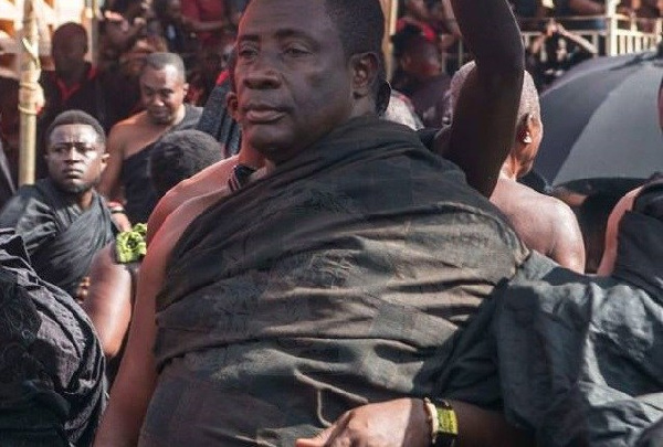 Akyamfuo Kwame Akowua was destooled last week by the Asantehene