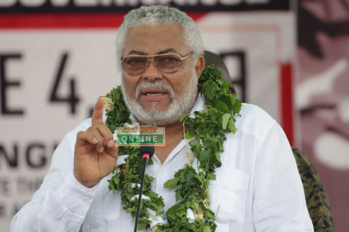 Former President Jerry John Rawlings