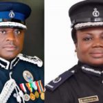:Inspector-General of Police, David Asante Apeatu (L) and Director-General of Criminal Investigations Department, Maame Yaa Tiwaa Addo-Danquah