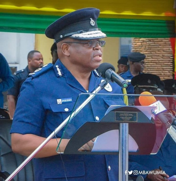 The Inspector-General of Police, Mr James Oppong-Boanuh