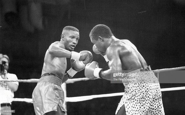 Azumah Nelson and Whitaker