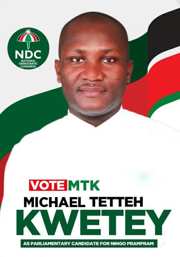 Michael Tetteh Kwetey, NDC Parliamentary aspirant