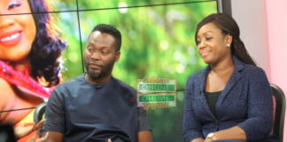 Ace Actor, Adjetey Anang and wife Elorm Anang