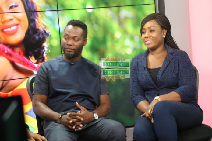 Ace Actor, Adjetey Anang and wife Elorm Anang