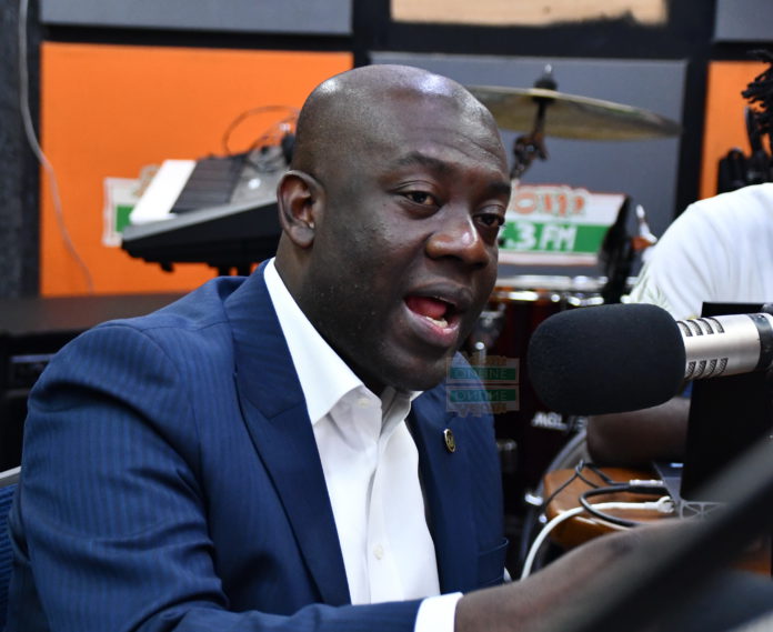 The Minister of Information, Mr Kojo Oppong Nkrumah