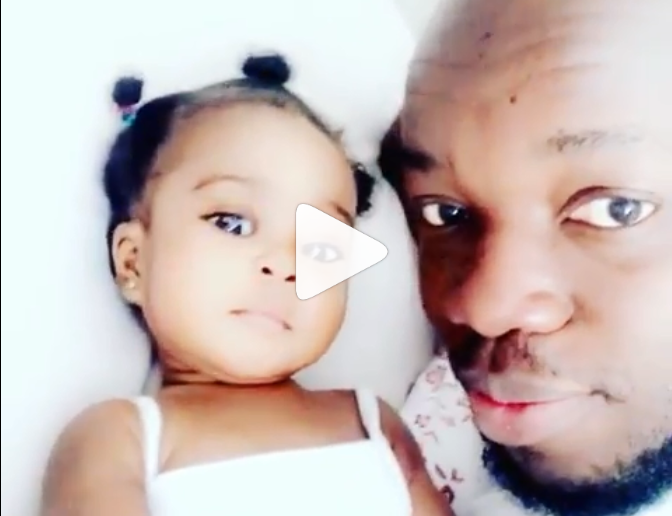 Video: Akwaboah shows off lovely daughter as she turns 1