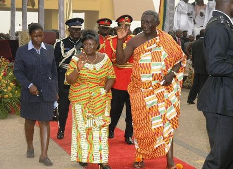 Madam Theresa Kufuor, former First Lady of the Republic of Ghana and wife to former president, John Kofi Agyekum Kufuor turns 85 years today.