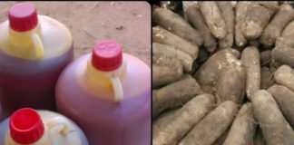 Police say dem no dey aware say di family use foodstuff pay ransom (dis no be di foto of di foodstuff)