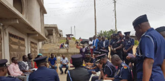 The IGP visited the families of the missing girls on Tuesday