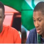 John Dumelo (L) and Francis-Xavier Sosu