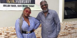 Staboy Kwarteng and his new artiste, Kim Maureen