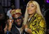 Burna Boy and his girlfriend Stefflon Don