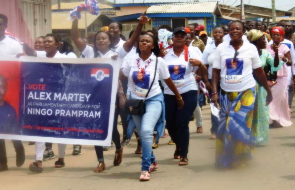 Presidential Staffer promises to win Ningo-Prampram seat for NPP