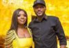 L-R: Annie Idibia and her husband, 2face