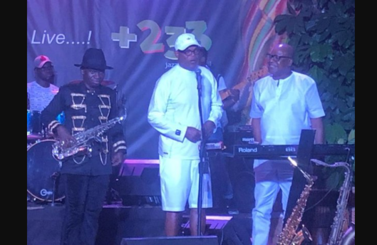 Why Samuel L. Jackson is in Ghana