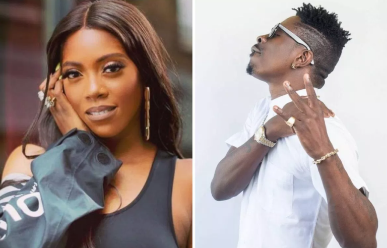 King you’re misunderstood sometimes but I see a good heart – Tiwa Savage tells Shatta Wale