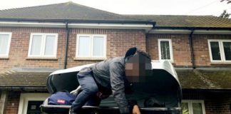 The youngster is believed to be from Egypt (Image: Simon Fenton / SWNS)