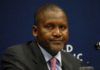 Nigerian businessman, Aliko Dangote