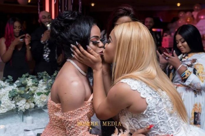 Bobrisky and Tonto Dikeh