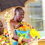 The Asantehene, Otumfuo Osei Tutu II,