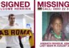 AS Roma's social service campaign is helping find missing children. Photo: AS Roma Twitter