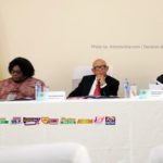 Emile Short Commission: Law professor, Henrietta Mensa-Bonsu; retired Supreme Court judge, Francis Emile Short and retired IGP, Patrick Kwarteng Acheampong.
