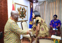 Akufo Addo and Jean Mensah EC