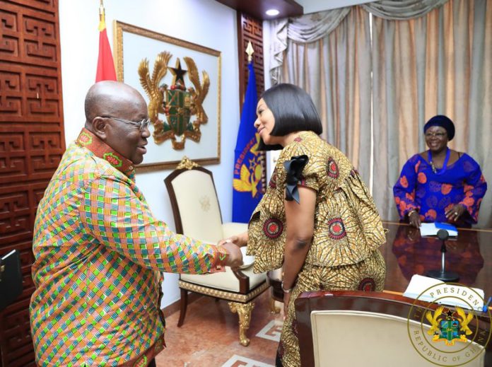 Akufo Addo and Jean Mensah EC