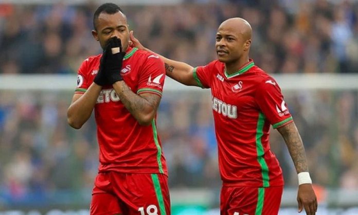 Jordan and Andre Ayew