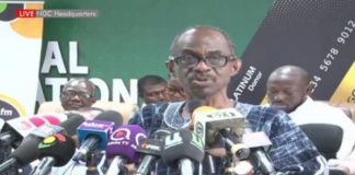 NDC General Secretary Johnson Asiedu Nketia