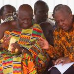 Asantehene and John Mahama