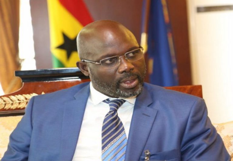 Liberia's President George Weah