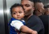 Wizkid and his son Zion
