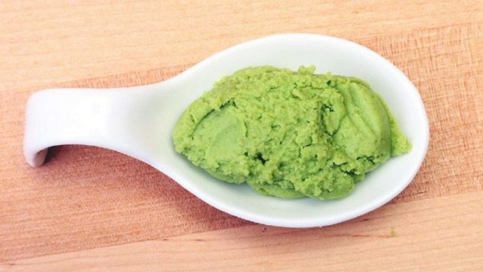 The woman was diagnosed with broken heart syndrome after mistaking wasabi for avocado dip.