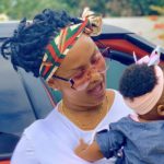 Nana Ama Macbrown and daughter