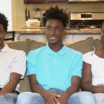 The triplets who completed the same school with same GPA